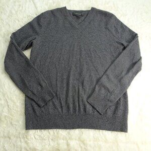 Bloomingdale's Gray Cashmere Sweater Small